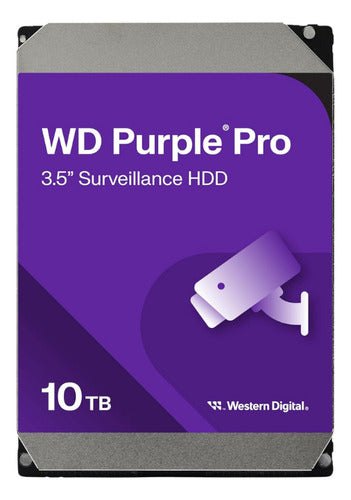Disco Duro Para Videovigilancia Wd Purple Pro 3.5' 10tb