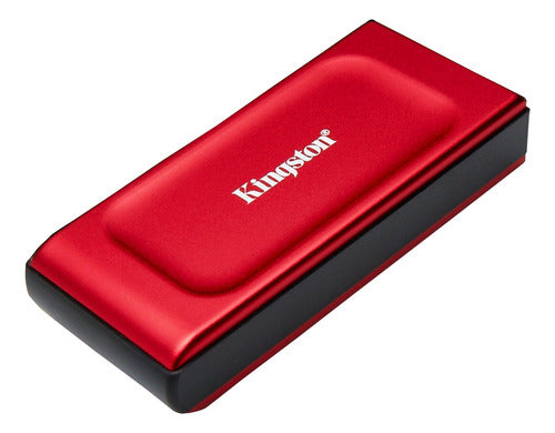 Ssd Externo Kingston Xs1000, 2tb, Usb C, Rojo Sxs1000r/2000g