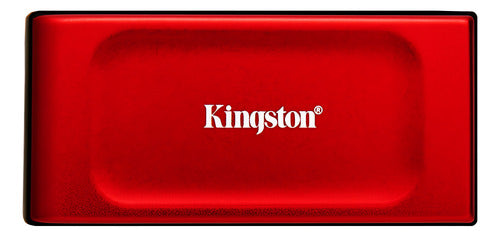 Ssd Externo Kingston Xs1000, 2tb, Usb C, Rojo Sxs1000r/2000g