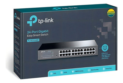 Switch Tp-link Gigabit Ethernet Jetstream 24 Puertos 8000ent