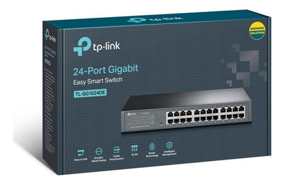 Switch Tp-link Gigabit Ethernet Jetstream 24 Puertos 8000ent