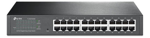 Switch Tp-link Gigabit Ethernet Jetstream 24 Puertos 8000ent
