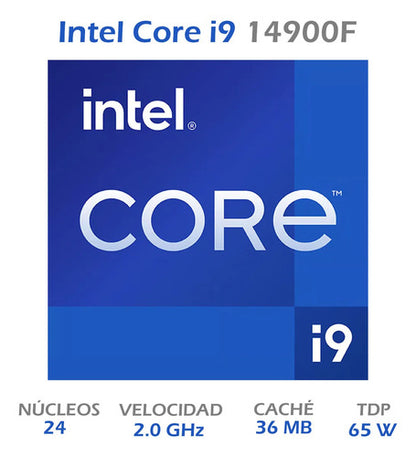 Procesador Intel Core I9-14900f, S-1700, 2.0ghz 24-core 36mb