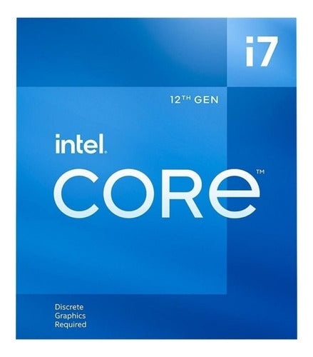 Procesador Intel Core I7-12700f, S-1700 2.10ghz 12-core 25mb