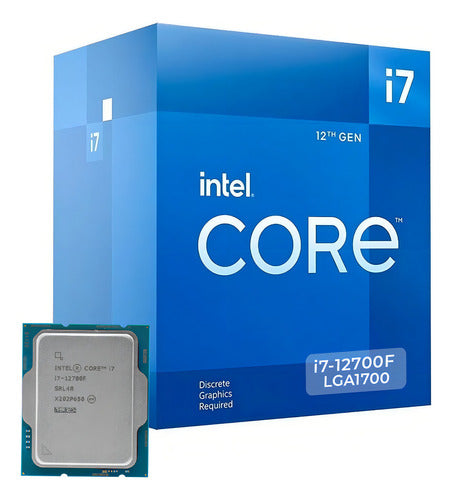 Procesador Intel Core I7-12700f, S-1700 2.10ghz 12-core 25mb
