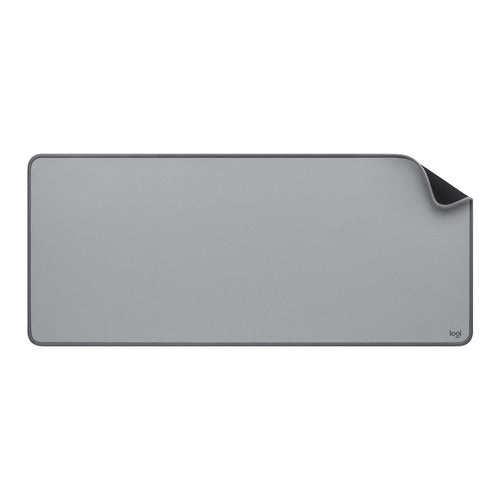 Logitech Desk Mat Studio Series, Alfombrilla De Escritorio Color Gris