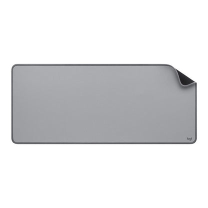 Logitech Desk Mat Studio Series, Alfombrilla De Escritorio Color Gris
