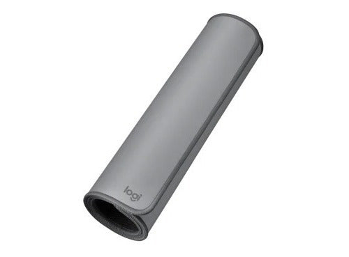 Logitech Desk Mat Studio Series, Alfombrilla De Escritorio Color Gris