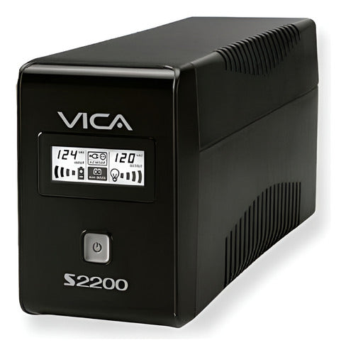 No Break Vica S2200 1200w 2200va Entrada 81-148 Salida -132v