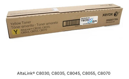 Tóner Xerox 006r01704 Amarillo, 15.000 Páginas