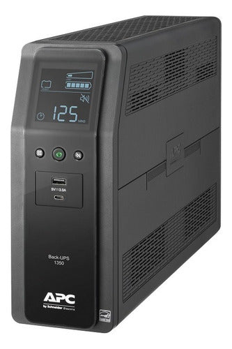 No Break Apc Br1350m2-lm Línea Interactiva 810w 1350va 10con