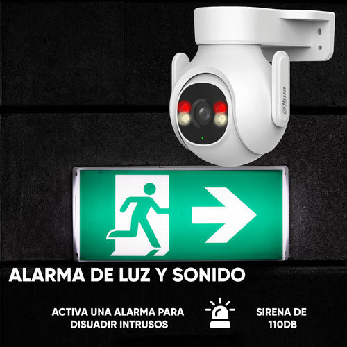 Dahua Camara 360o Wifi Ptz Exterior A39t 3mpx Picoo-a39t-da
