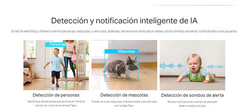 Tp-link Cámara Ip Smart Wifi Ir Interiores Tapo C225 Inalámb