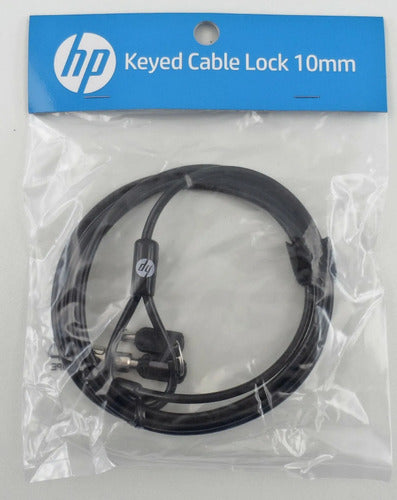 Candado Para Notebook Keyed Cable Lock 10mm 1,8 M T1a62aa Negro