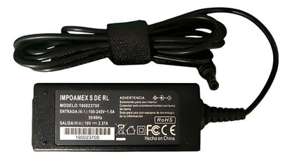 Generico Cargador Para Laptop Ac-toshiba, 65w, 19v
