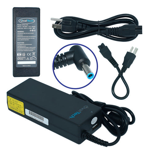 Cargador Ovaltech Otac-e76, 19.5v, 4620mah + Usb