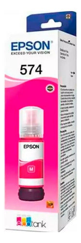Tanque De Tinta Epson T574 Magenta, 70ml, 7.300 Páginas
