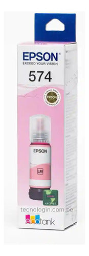 Tanque De Tinta Epson T574 Magenta, 70ml, 7.300 Páginas