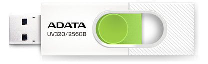 Memoria Usb Adata Uv320, 256gb Usb 3.1 100mb/s Verde/blanco