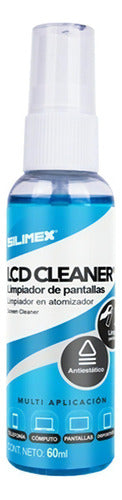 Limpiador De Pantallas Silimex Lcd Cleaner 60ml Microfibra