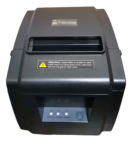 Nextep Ne-511 Mini Impresora De Tickets, Térmico, Alámbrico