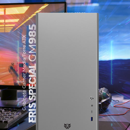 Gabinete Balam Rush Eris Special Gm985 Midi-tower Gris