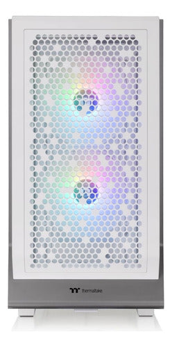 Gabinete Thermaltake Ceres 500 Tg Argb Snow Miditower Blanco