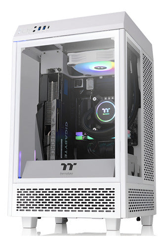 Gabinete Thermaltake The Tower 100  Rgb Mini-tower Blanco