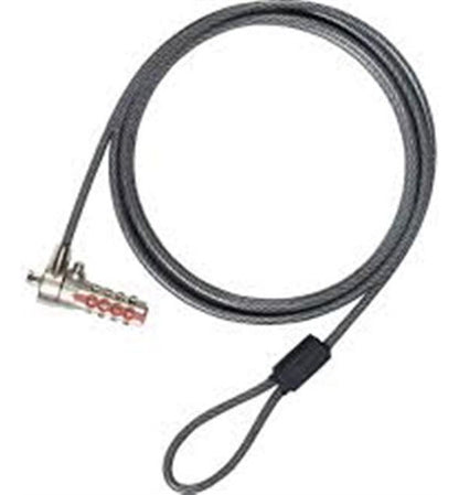Targus Candado De Combinación Para Laptops T-lock, 2 M Negro