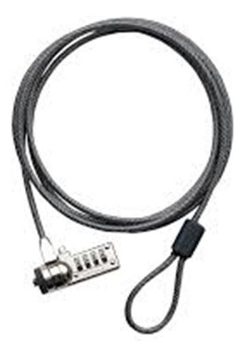 Targus Candado De Combinación Para Laptops T-lock, 2 M Negro