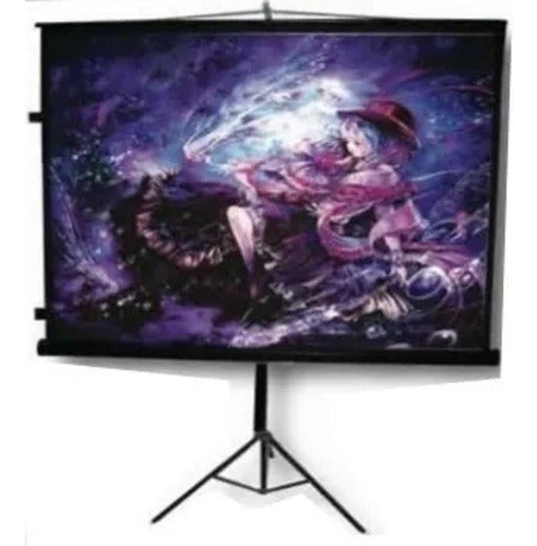 Multimedia Screens Pantalla Proyección Portátil Mst-152 60'