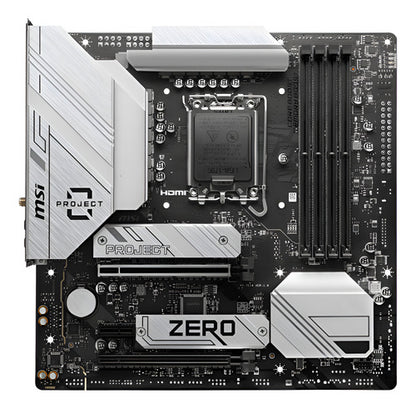 Tarjeta Madre Msi Micro-atx B760m Project Zero S-1700 256gb