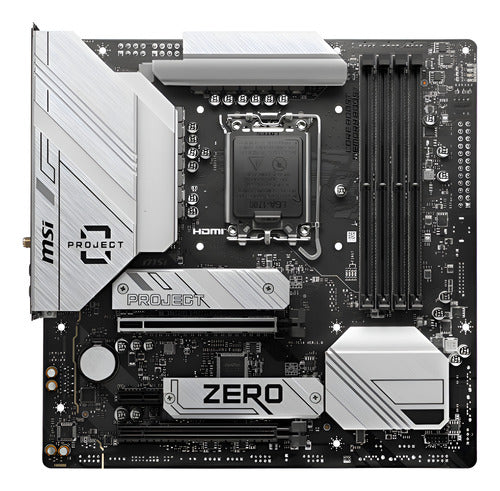 Tarjeta Madre Msi Micro-atx B760m Project Zero S-1700 256gb