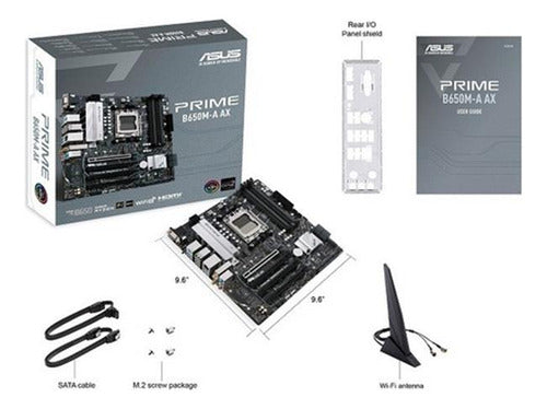 Tarjeta Madre Asus Micro-atx Prime B650m-a Ax Ii Am5 128gb
