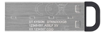 Memoria Usb Kingston Datatraveler Kyson 64gb Usb 3.2 Plata