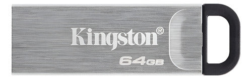 Memoria Usb Kingston Datatraveler Kyson 64gb Usb 3.2 Plata