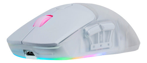 Mouse  Game Factor Óptico Mow700 Bluetooth 26.000dpi Blanco