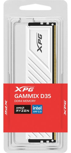 Memoria Ram Xpg Gammix D35 Ddr4, 3200mhz, 16gb, Xmp Blanco