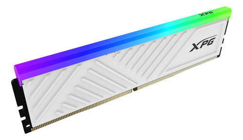 Memoria Ram Xpg Spectrix D35g Rgb Ddr4, 3200mhz, 16gb Blanco