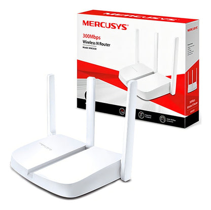 Router Mercusys Fast Ethernet Mw360r 4x Rj-45 2.4ghz 3 Anten