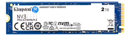 Ssd Kingston Snv3s Nvme 2tb Pci Express 4.0, M.2 Snv3s/2000g