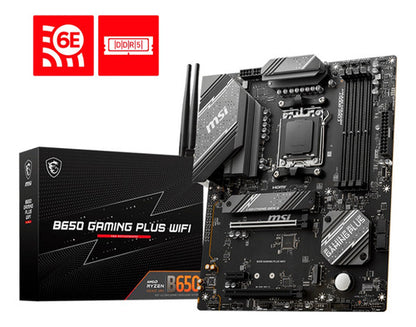 Tarjeta Madre Msi Atx B650 Gaming Plus Wifi S-am5 192gb Ddr5