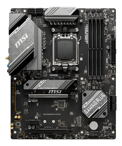 Tarjeta Madre Msi Atx B650 Gaming Plus Wifi S-am5 192gb Ddr5