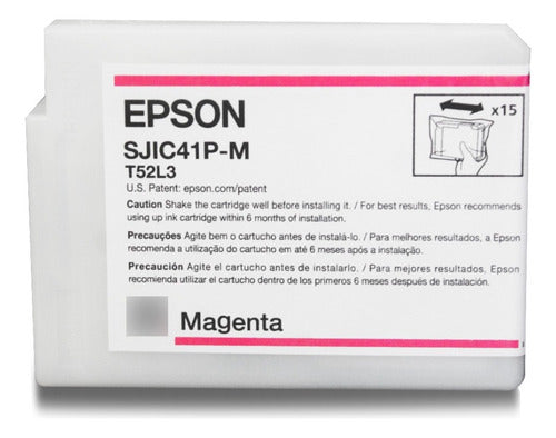Cartucho Epson C13t52l320 Magenta Original