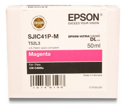 Cartucho Epson C13t52l320 Magenta Original