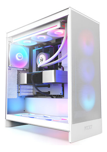 Gabinete Nzxt H7 Flow Rgb Midi-tower Usb 3.2 3 Ventiladores