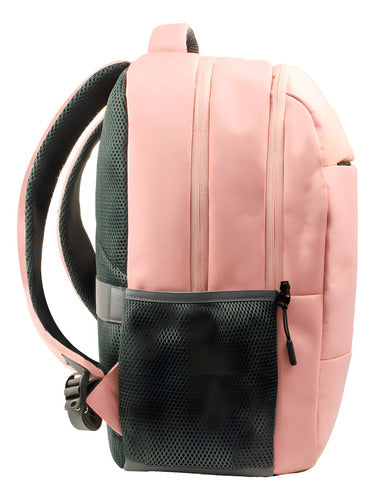 Perfect Choice Mochila Poliéster Fearless Laptop 15.6  Rosa
