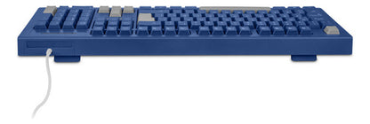 Teclado Getttech Ggk-esmwr-02-bl Alámbrico Conexión Usb Azul