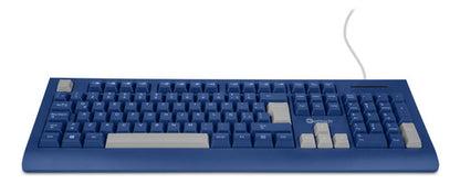 Teclado Getttech Ggk-esmwr-02-bl Alámbrico Conexión Usb Azul