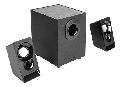 Acteck Bocina Con Subwoofer Elant Act As470 6w Rms 3.5mm Neg